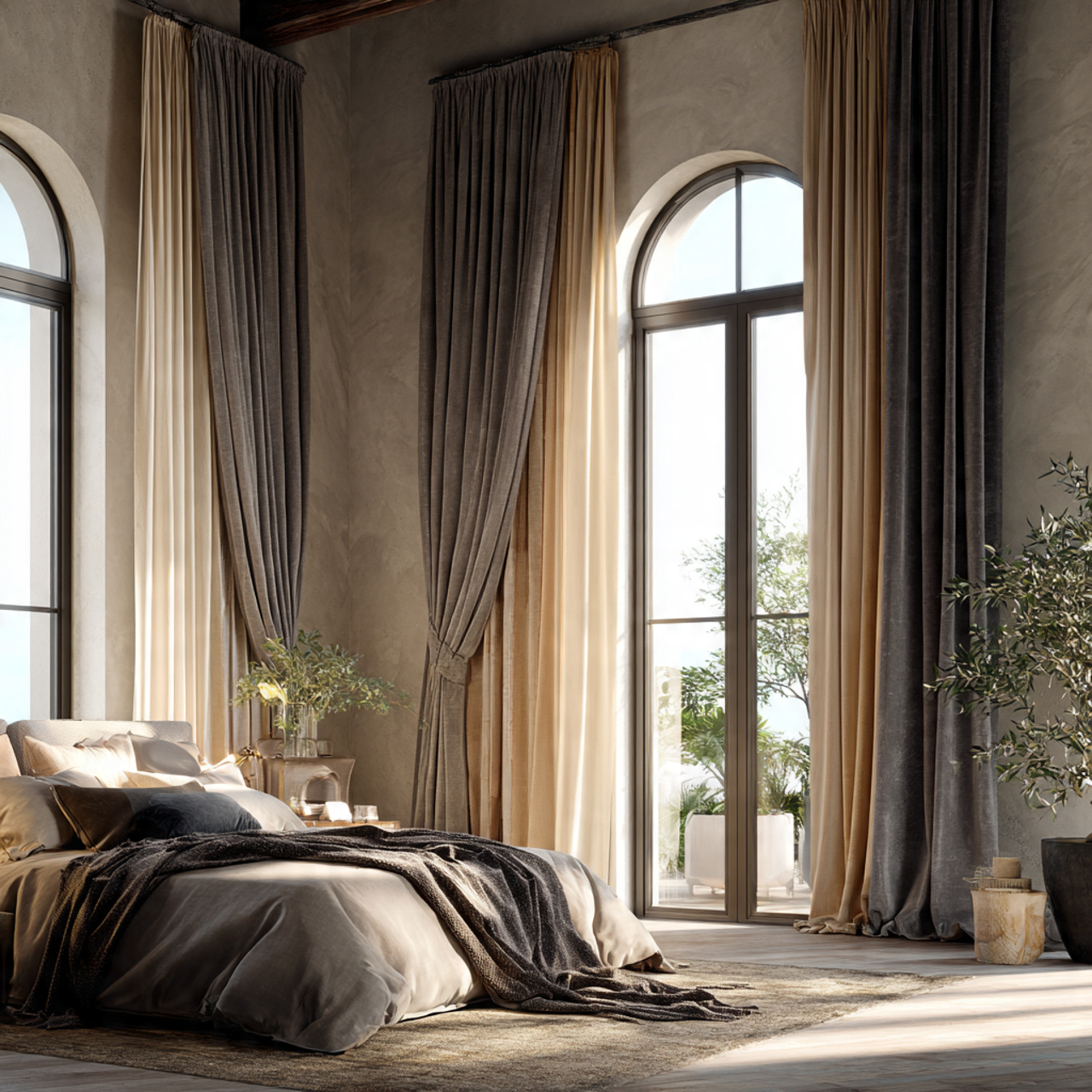 25 Bedroom Decor Ideas for a Beautiful, Calm & Modern Sanctuary 25 ultra realistic elegant bedroom photograph of bedroom decor