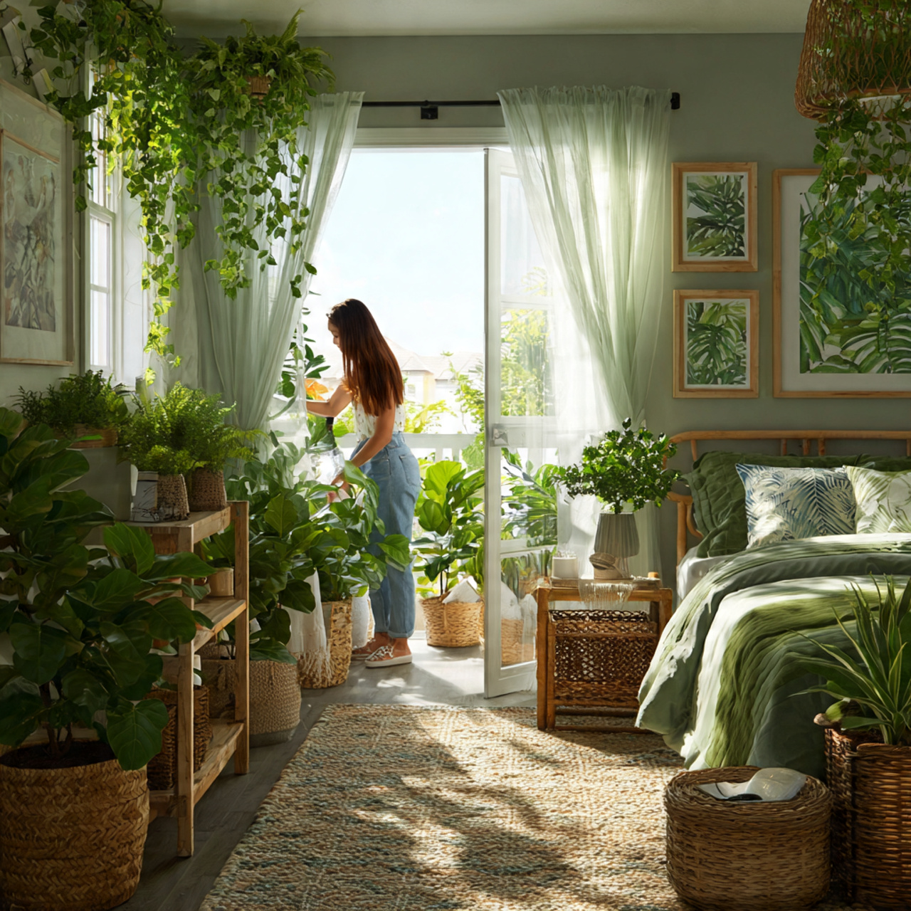 25 Guest Bedroom Decor Ideas That Feel Luxurious & Inviting 11 ultra realistic image of a guest bedroom decorated 2