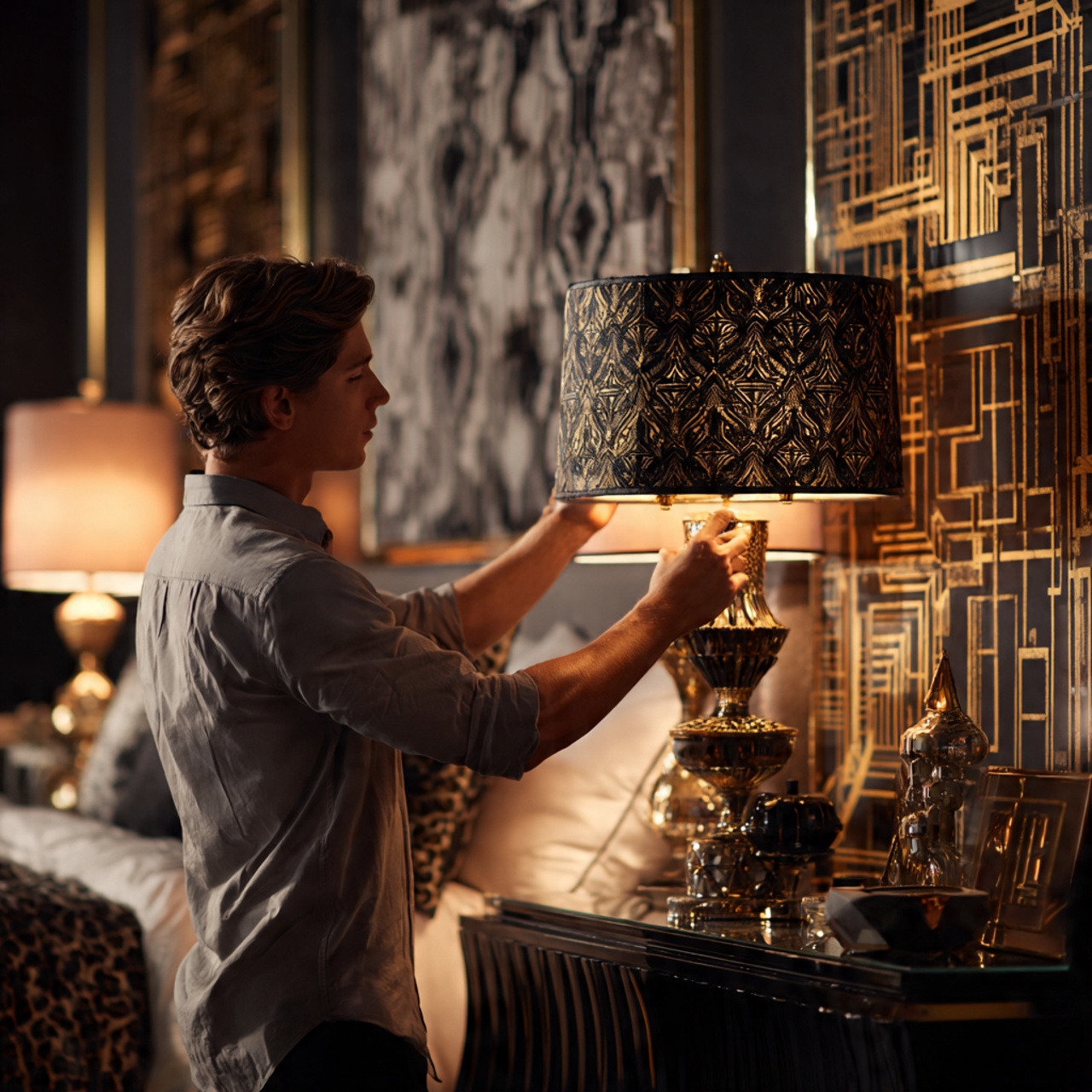 25 Guest Bedroom Decor Ideas That Feel Luxurious & Inviting 12 ultra realistic image of a guest bedroom featuring 1