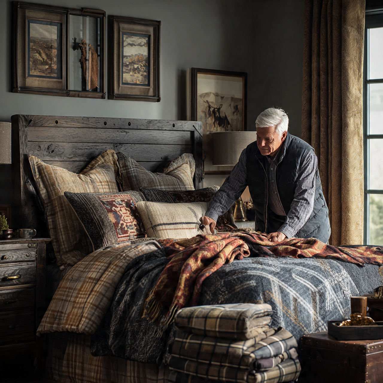 25 Guest Bedroom Decor Ideas That Feel Luxurious & Inviting 24 ultra realistic image of a guest bedroom featuring 2