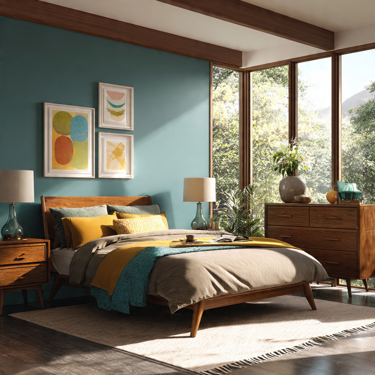 25 Guest Bedroom Decor Ideas That Feel Luxurious & Inviting 13 ultra realistic image of a guest bedroom furnished