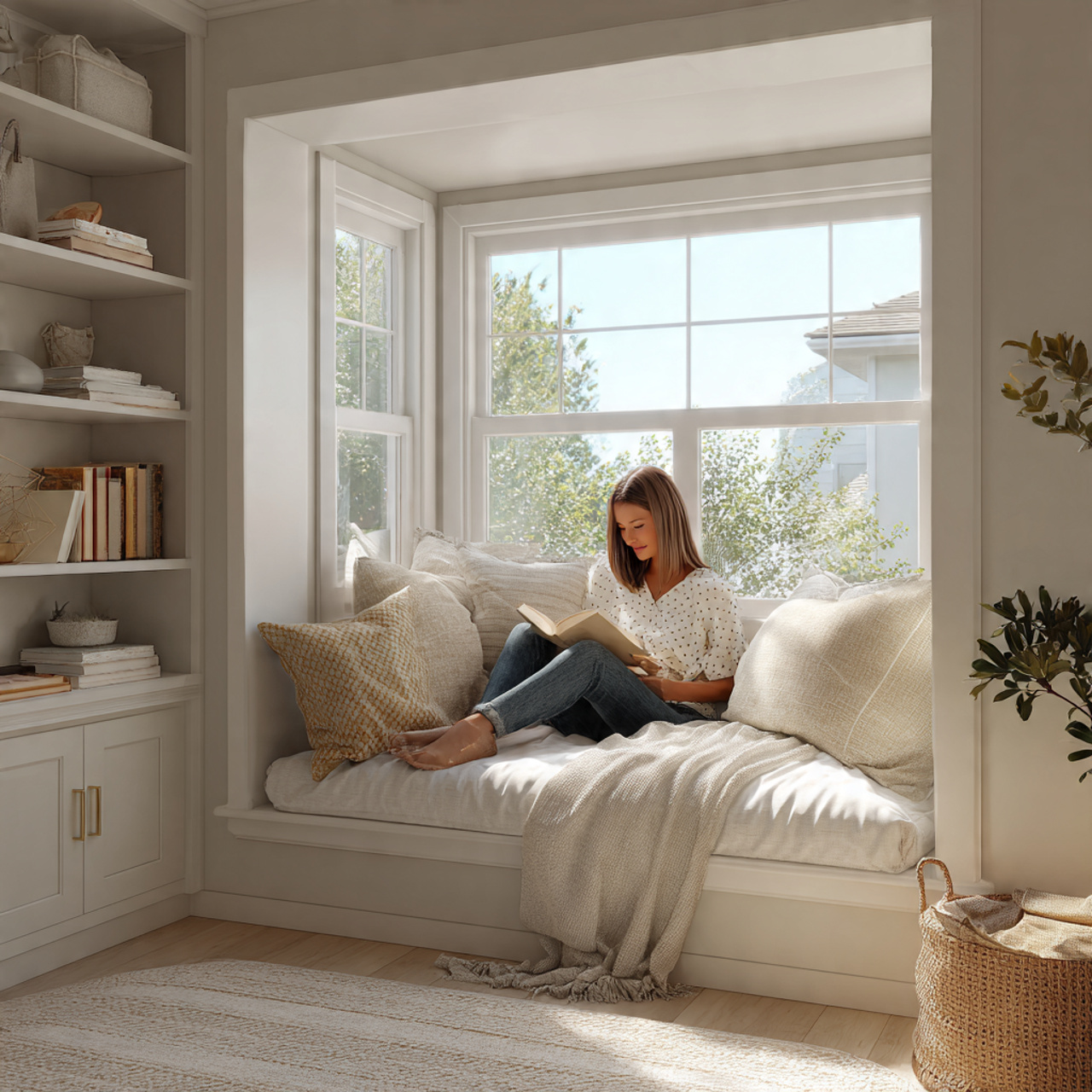 25 Small Bedroom Decor Ideas to Maximize Space & Luxury 16 ultra realistic image of a small bedroom featuring 4