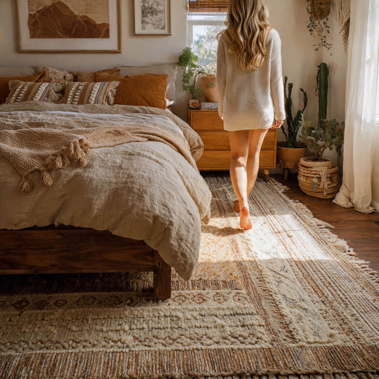 25 Small Bedroom Decor Ideas to Maximize Space & Luxury 10 ultra realistic image of a small bedroom showcasing 1