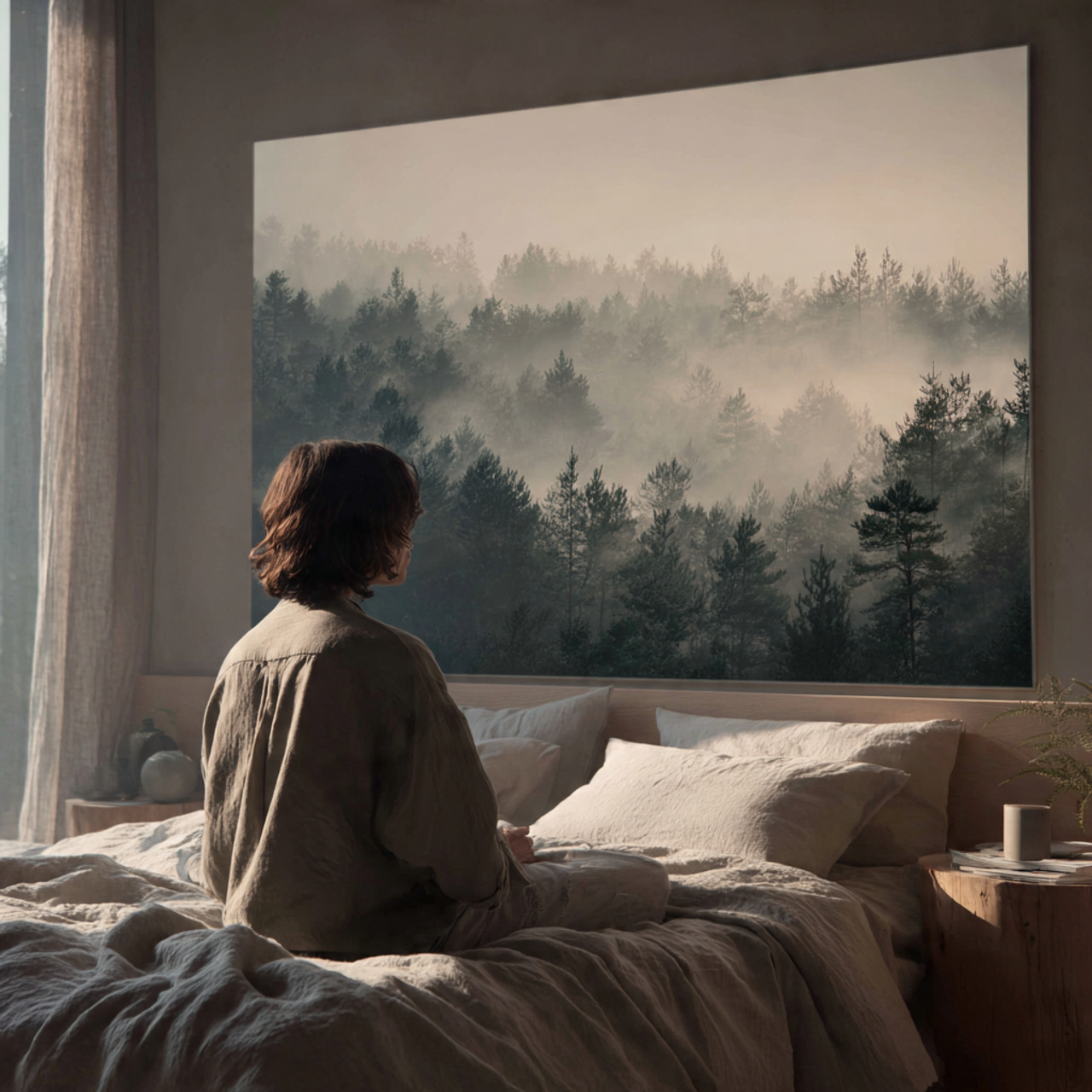 25 Small Bedroom Decor Ideas to Maximize Space & Luxury 12 ultra realistic image of a small bedroom with 1