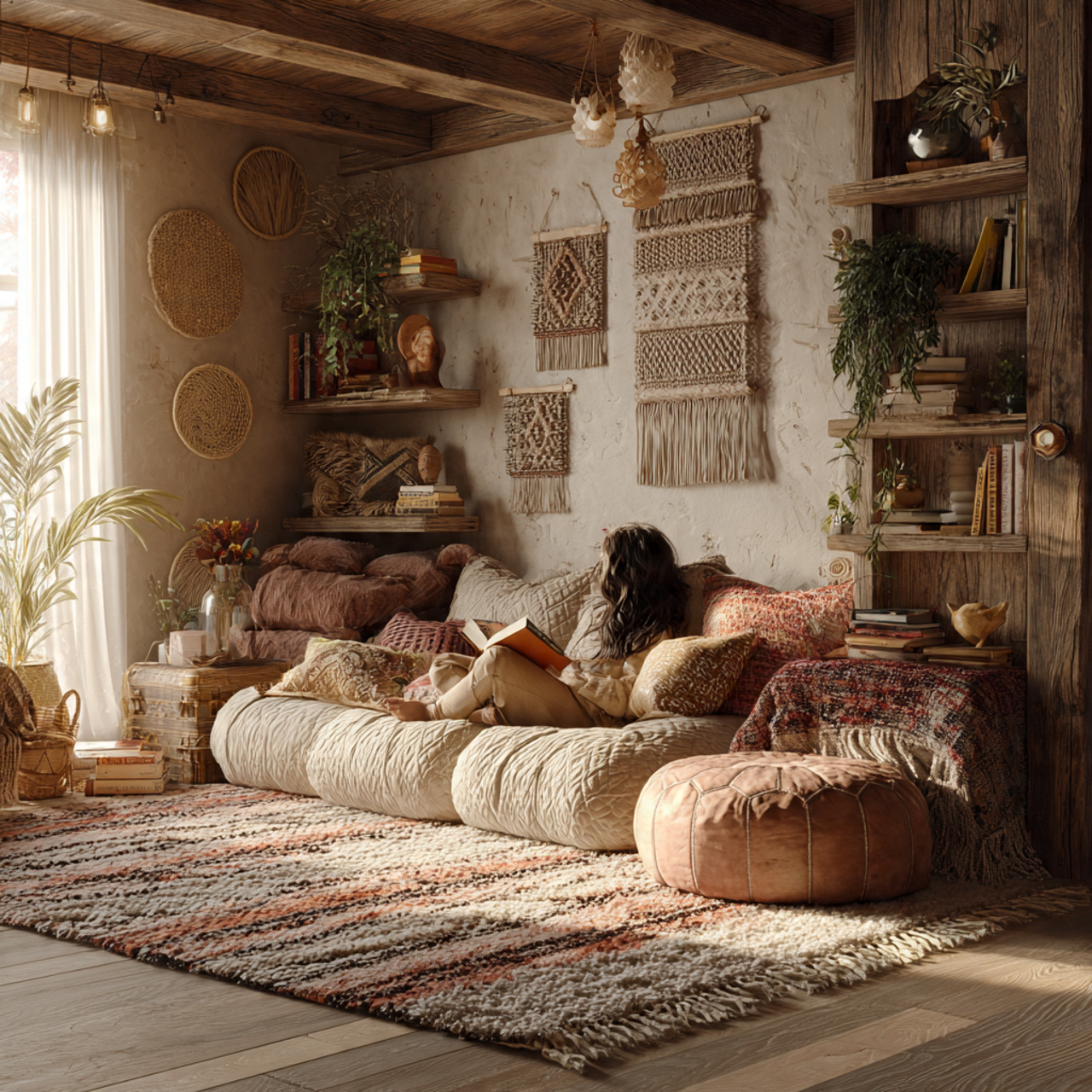 25 Teen Bedroom Decor Ideas for a Trendy, Functional, and Fun Space 18 ultra realistic image of a teen bedroom decorated