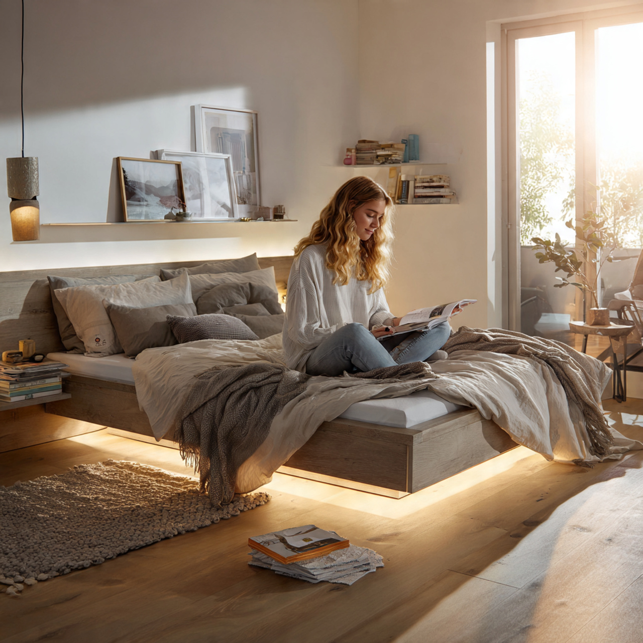 25 Teen Bedroom Decor Ideas for a Trendy, Functional, and Fun Space 6 ultra realistic image of a teen bedroom featuring 4