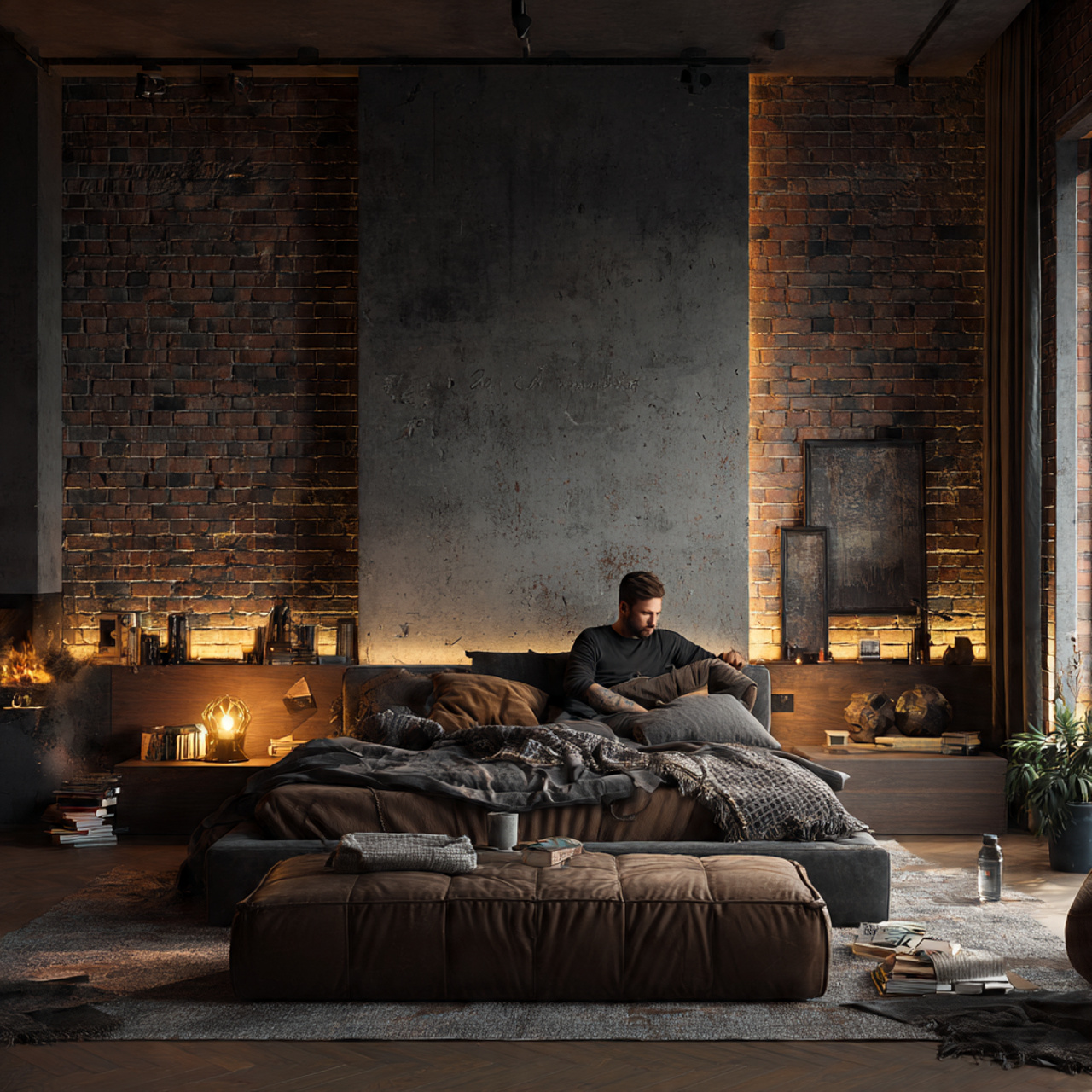 25 Best Simple Bedroom Decor Ideas for Effortless Beauty & Comfort 20 ultra realistic industrial inspired bedroom showcasing simple bedroom decor