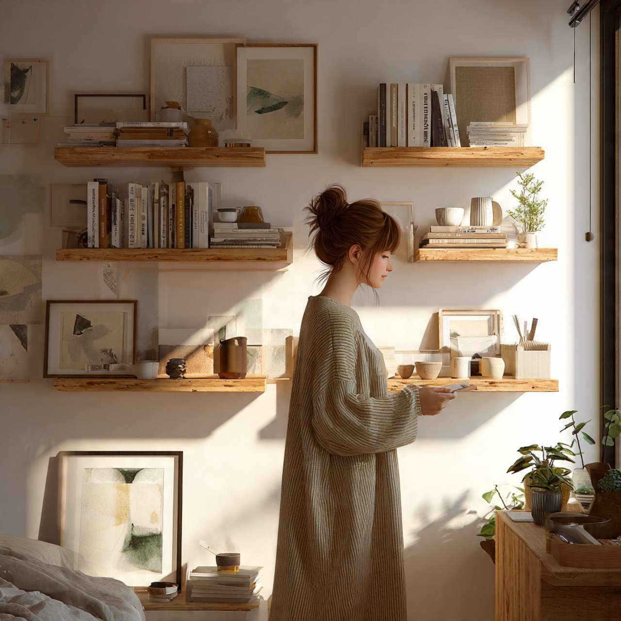 25 Chic Bedroom Decor Ideas for a Modern, Elegant & Cozy Space 20 ultra realistic interior shot of chic bedroom decor 3