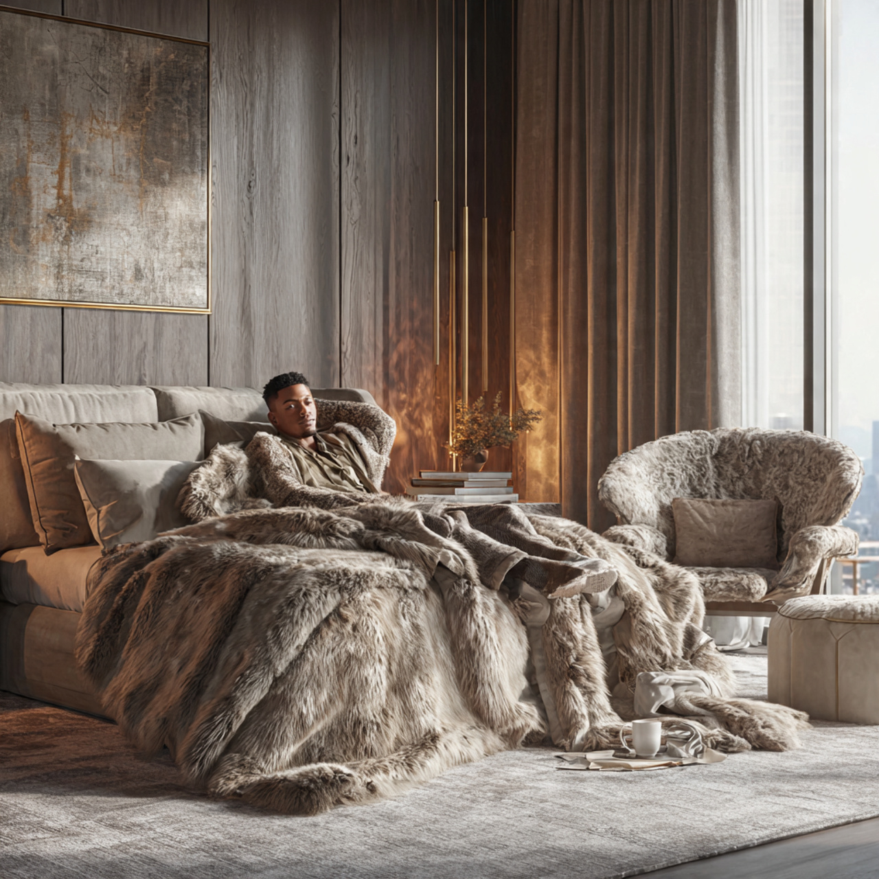 25 Chic Bedroom Decor Ideas for a Modern, Elegant & Cozy Space 22 ultra realistic luxury bedroom scene of chic bedroom 1