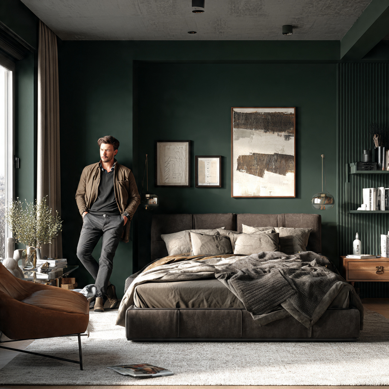 25 Bedroom Decor Ideas for a Beautiful, Calm & Modern Sanctuary 10 ultra realistic modern bedroom image of bedroom decor