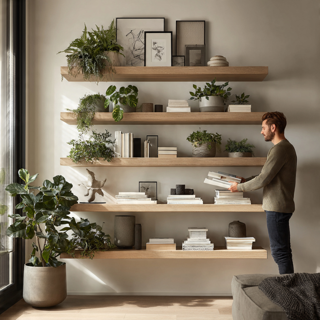 25 Bedroom Decor Ideas for a Beautiful, Calm & Modern Sanctuary 18 ultra realistic modern interior image of bedroom decor