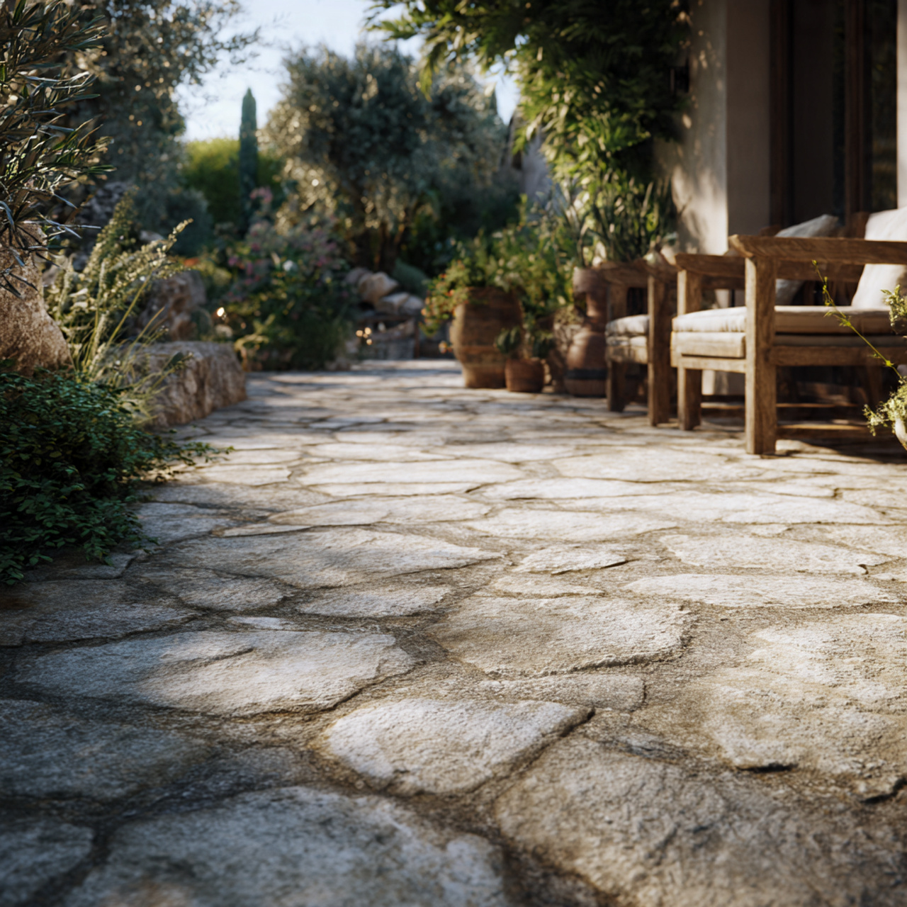 ultra realistic outdoor patio ideas showcasing rustic natural