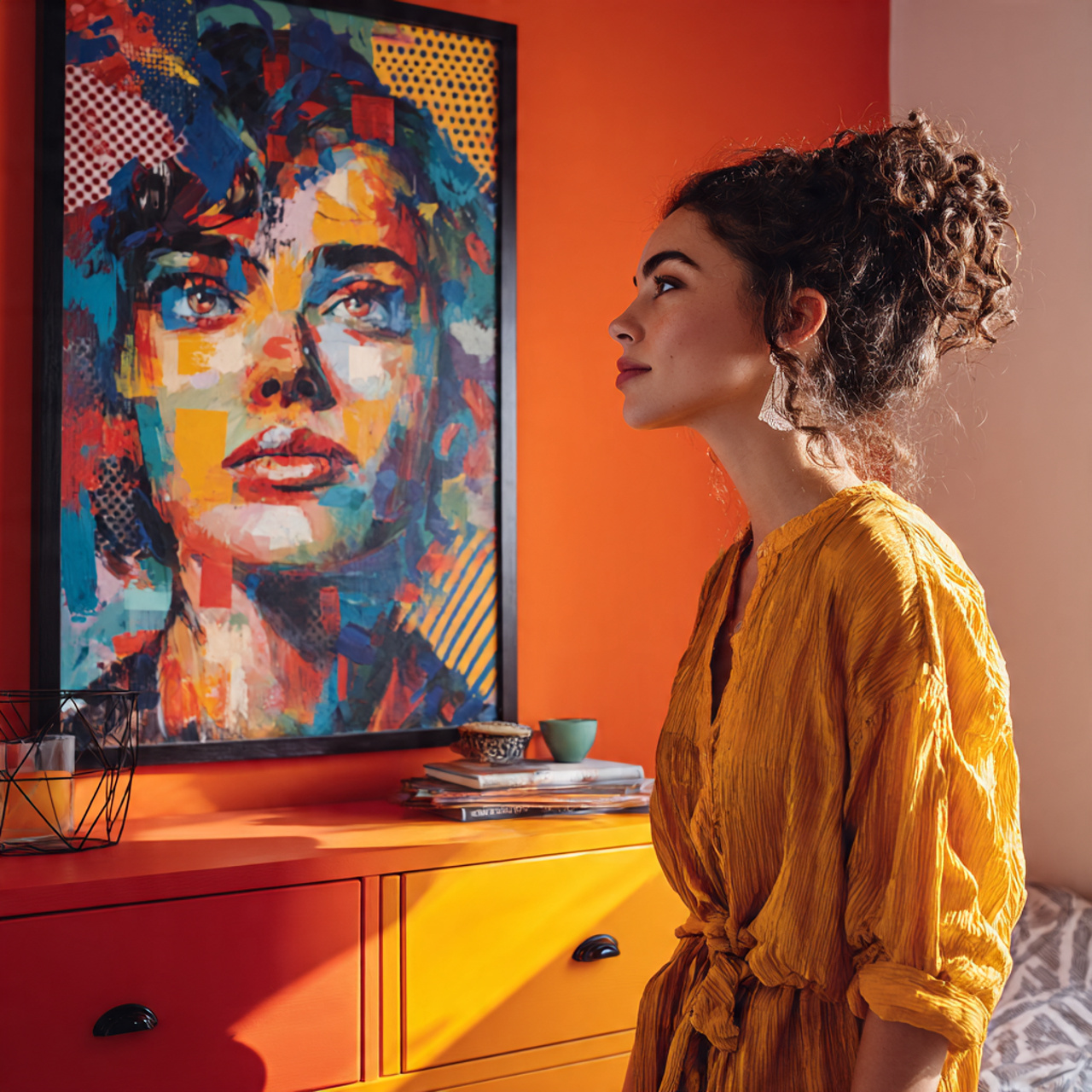 25 Bedroom Dresser Decor Ideas for Modern, Elegant Bedrooms 23 ultra realistic vibrant bedroom interior featuring bedroom dresser