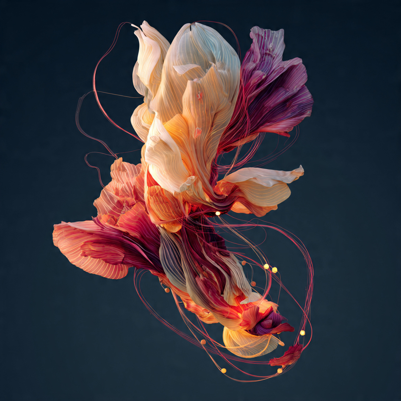 a bathroom countertop with decorative luxury scent