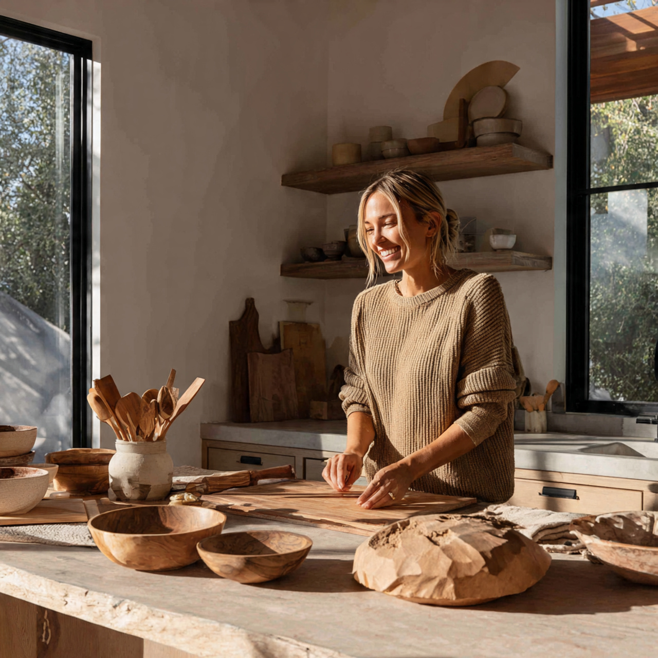 25 Simple Kitchen Decor Ideas to Create a Chic and Inviting Vibe 1 a bright modern kitchen showcasing simple kitchen