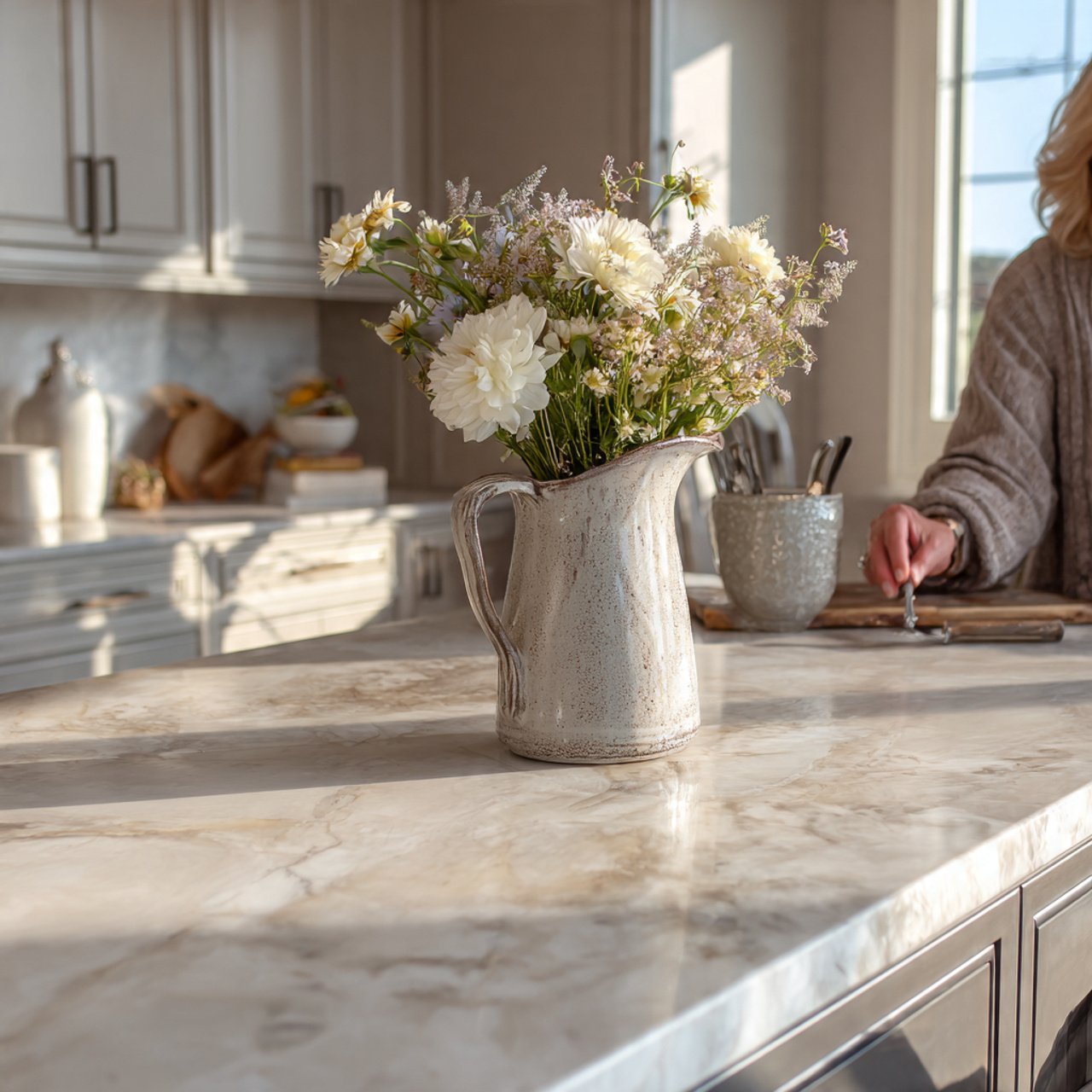25 Transform Your Space with Stunning Kitchen Island Decor Ideas 4 a contemporary kitchen island featuring a beautifu