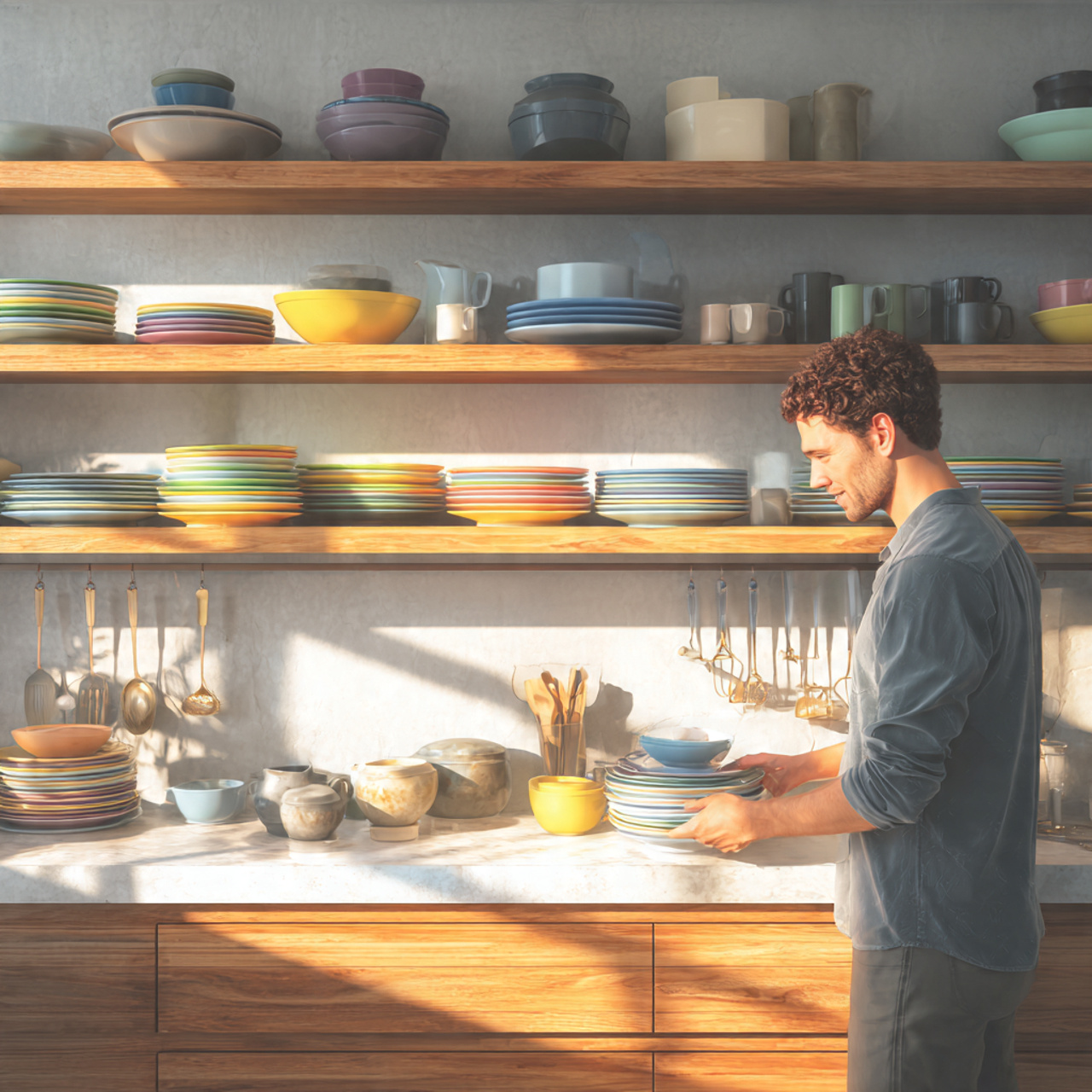 25 Simple Kitchen Decor Ideas to Create a Chic and Inviting Vibe 11 a modern kitchen featuring simple kitchen decor id