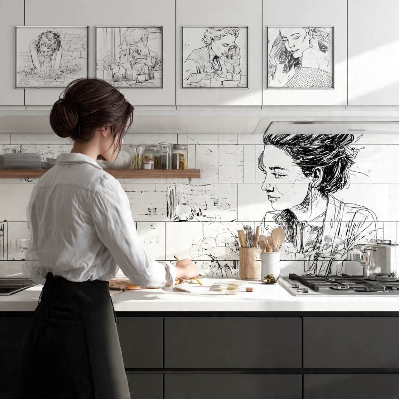 25 Simple Kitchen Decor Ideas to Create a Chic and Inviting Vibe 6 a stylish kitchen featuring simple kitchen decor i