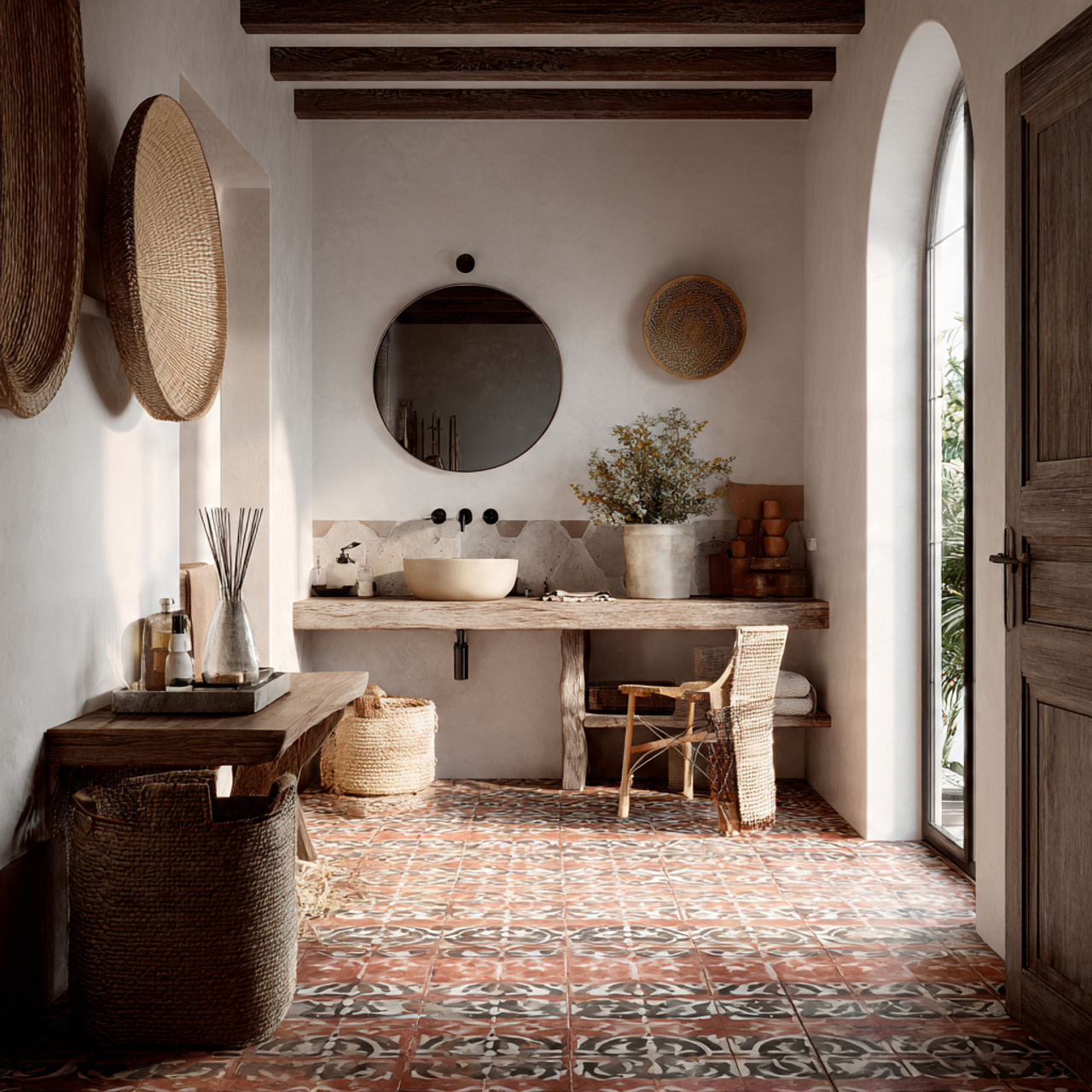 bathroom ideas decor inspired by mediterranean ter