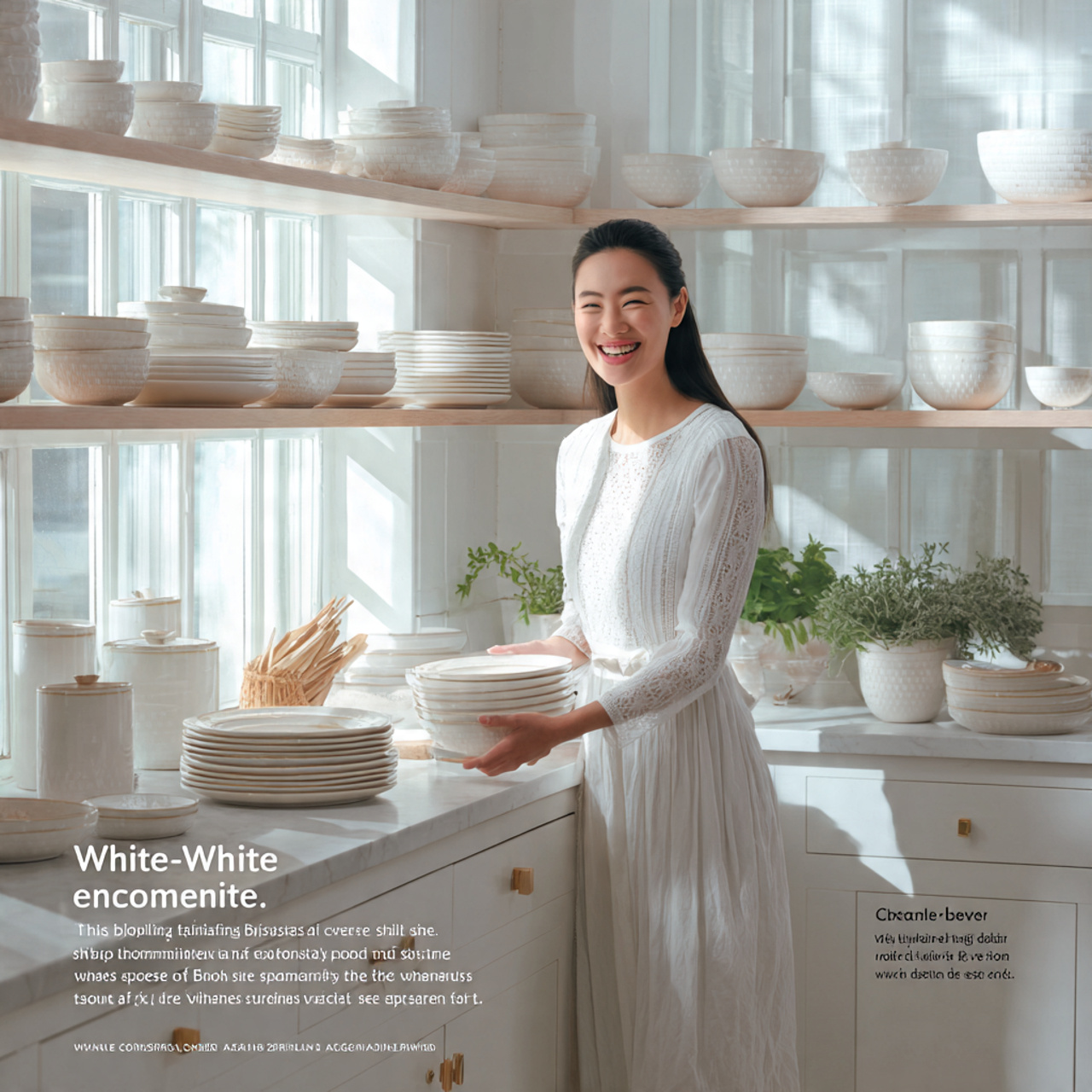 bright scandinavian inspired kitchen with open she