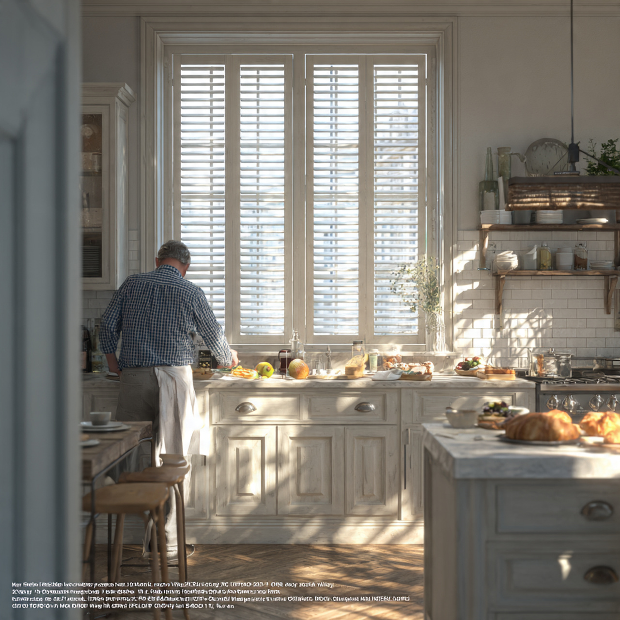 25 Transform Your Home with Stunning Kitchen Window Decor Ideas 12 charming kitchen featuring cafe style shutters cov