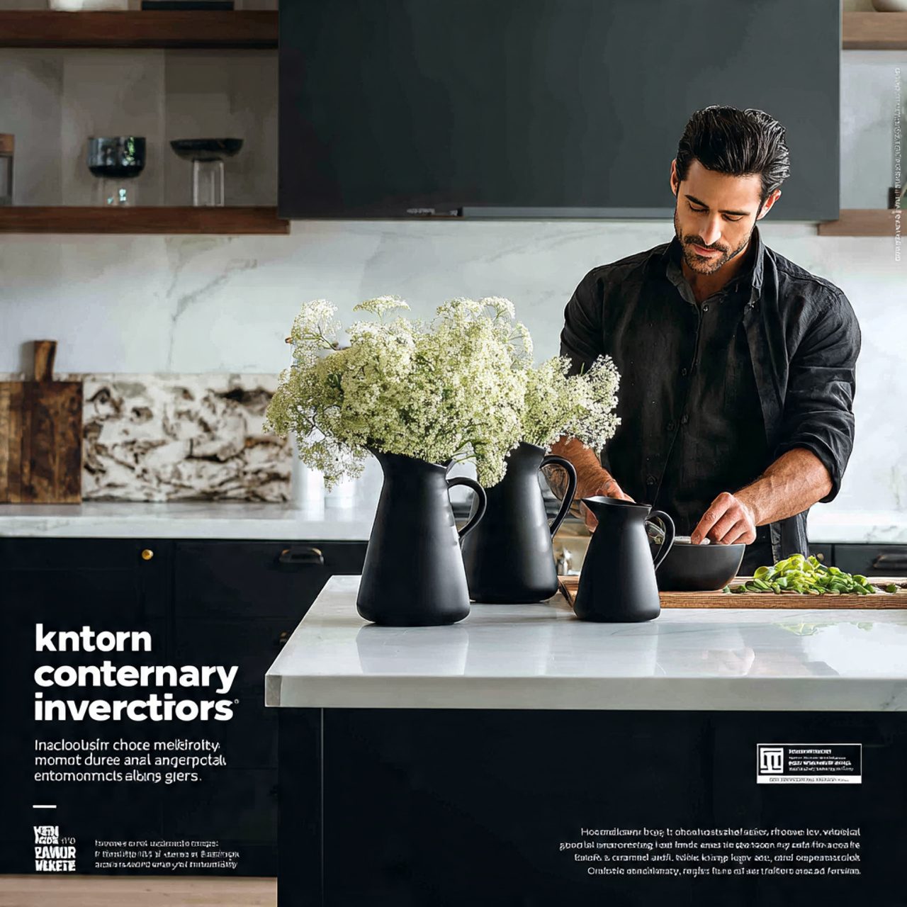 contemporary kitchen interior showcasing kitchen c