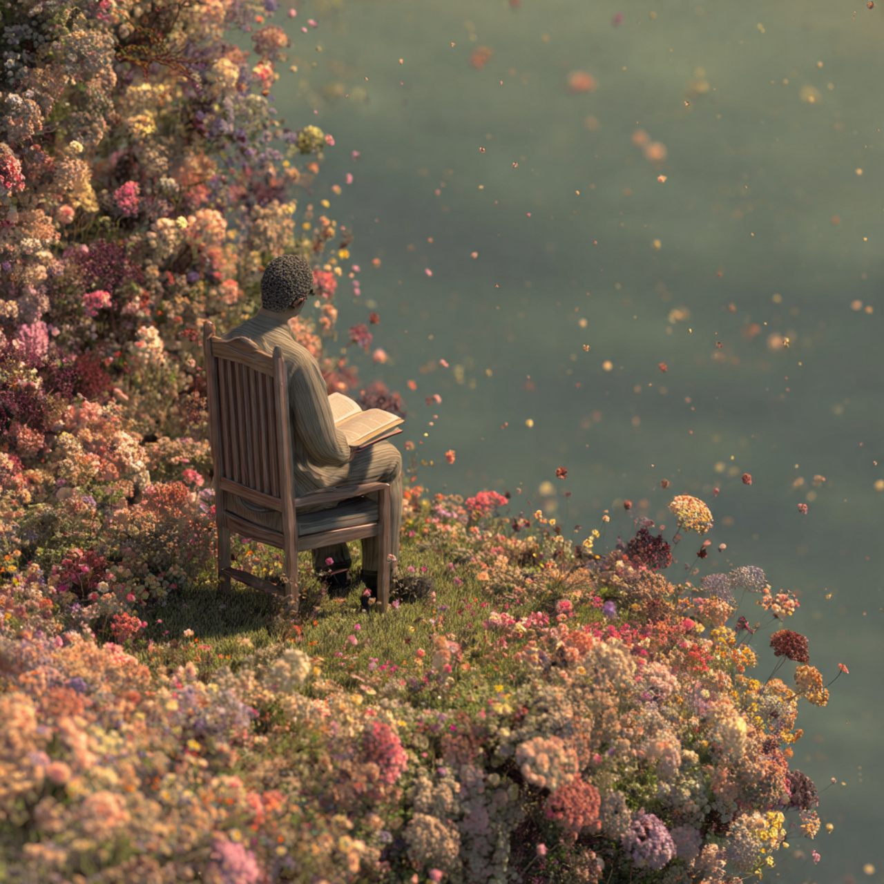 contemporary kitchen with bold accent wallpaper fe