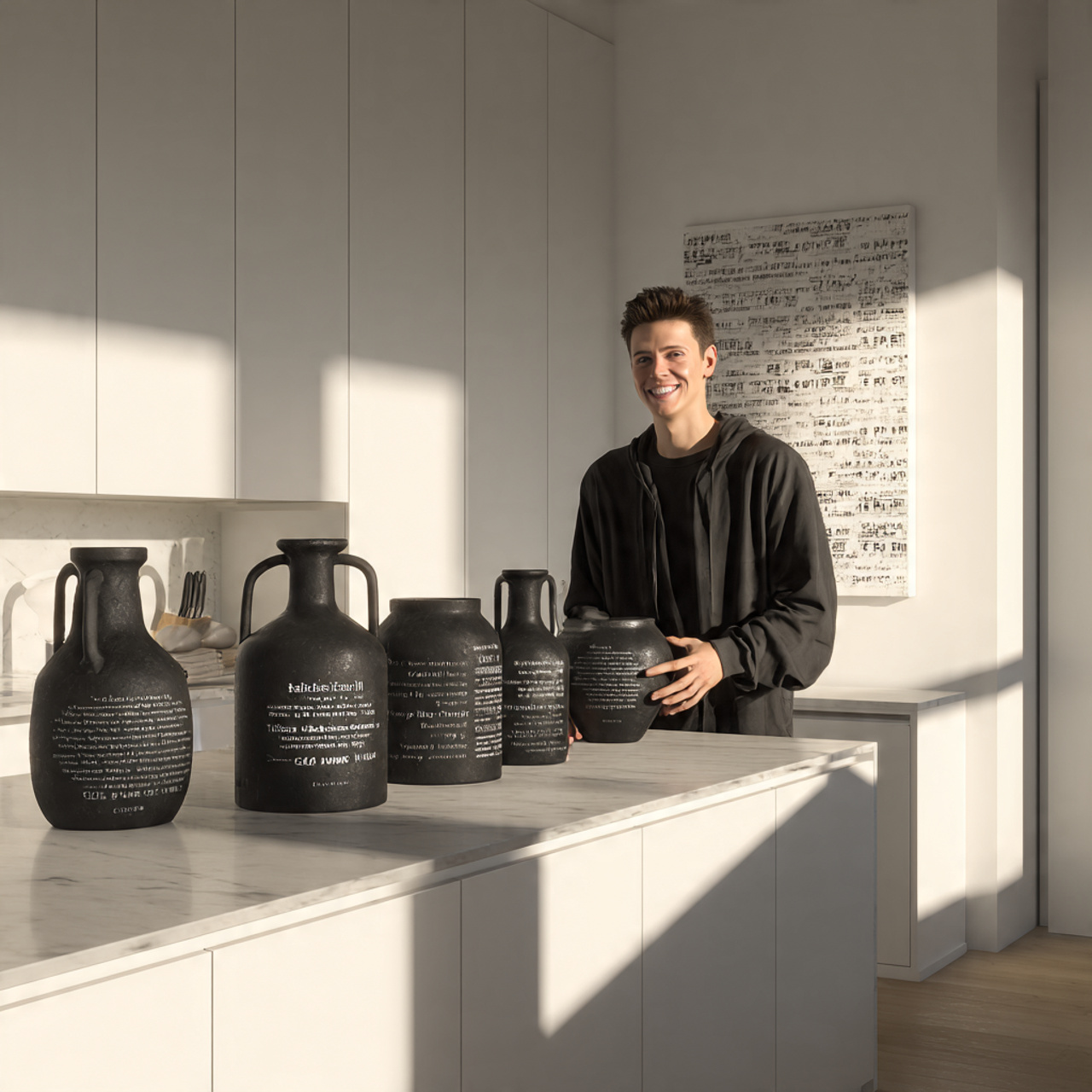 25 Top of Kitchen Cabinet Decor Ideas That Instantly Elevate Your Space 15 contemporary minimalist kitchen with matte black p