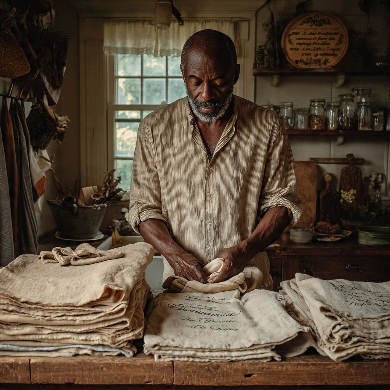 cozy farmhouse kitchen adorned with french country