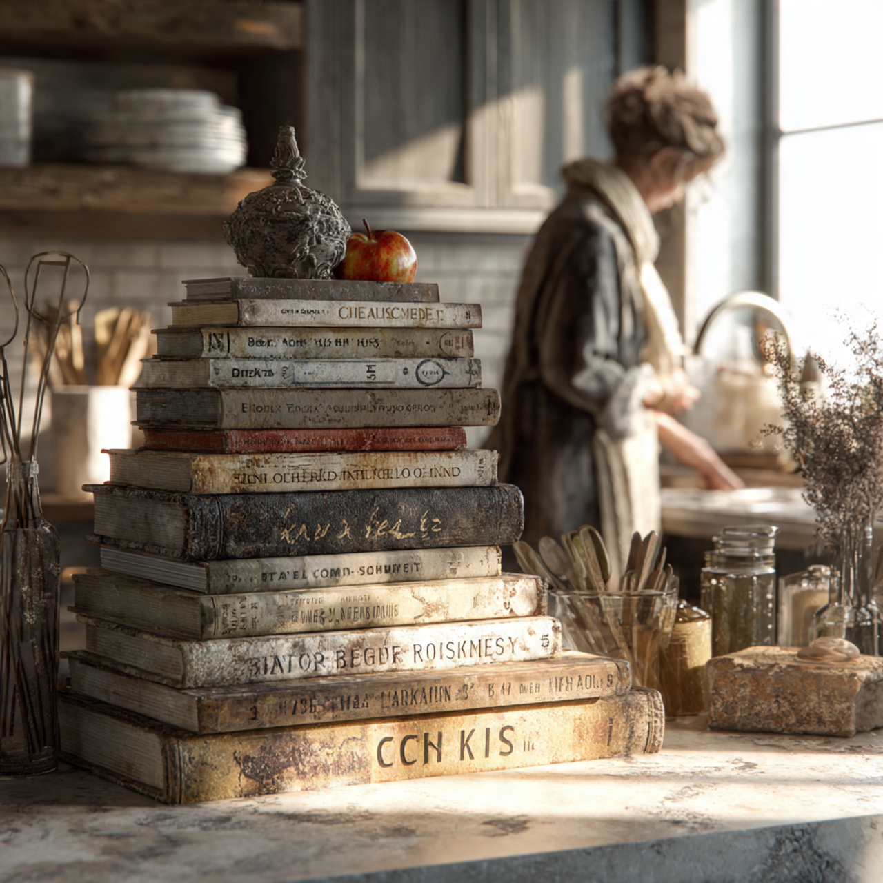 cozy rustic modern kitchen displaying kitchen coun