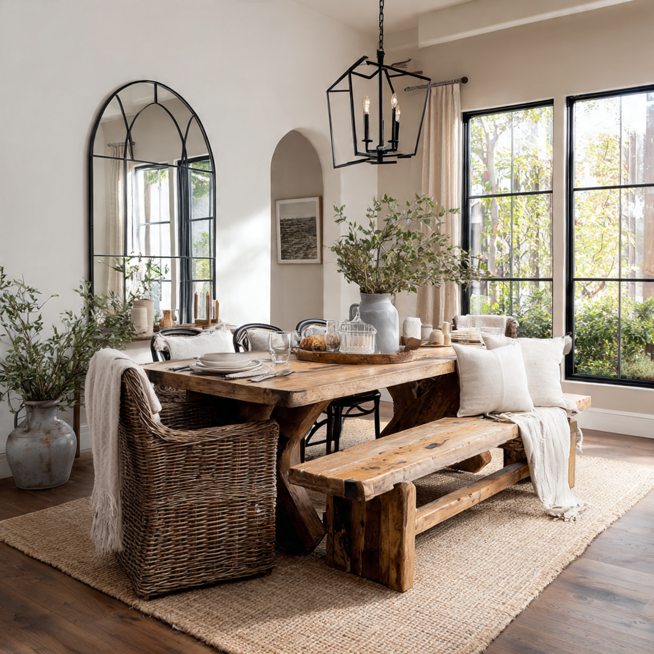 farmhouse dining room decor