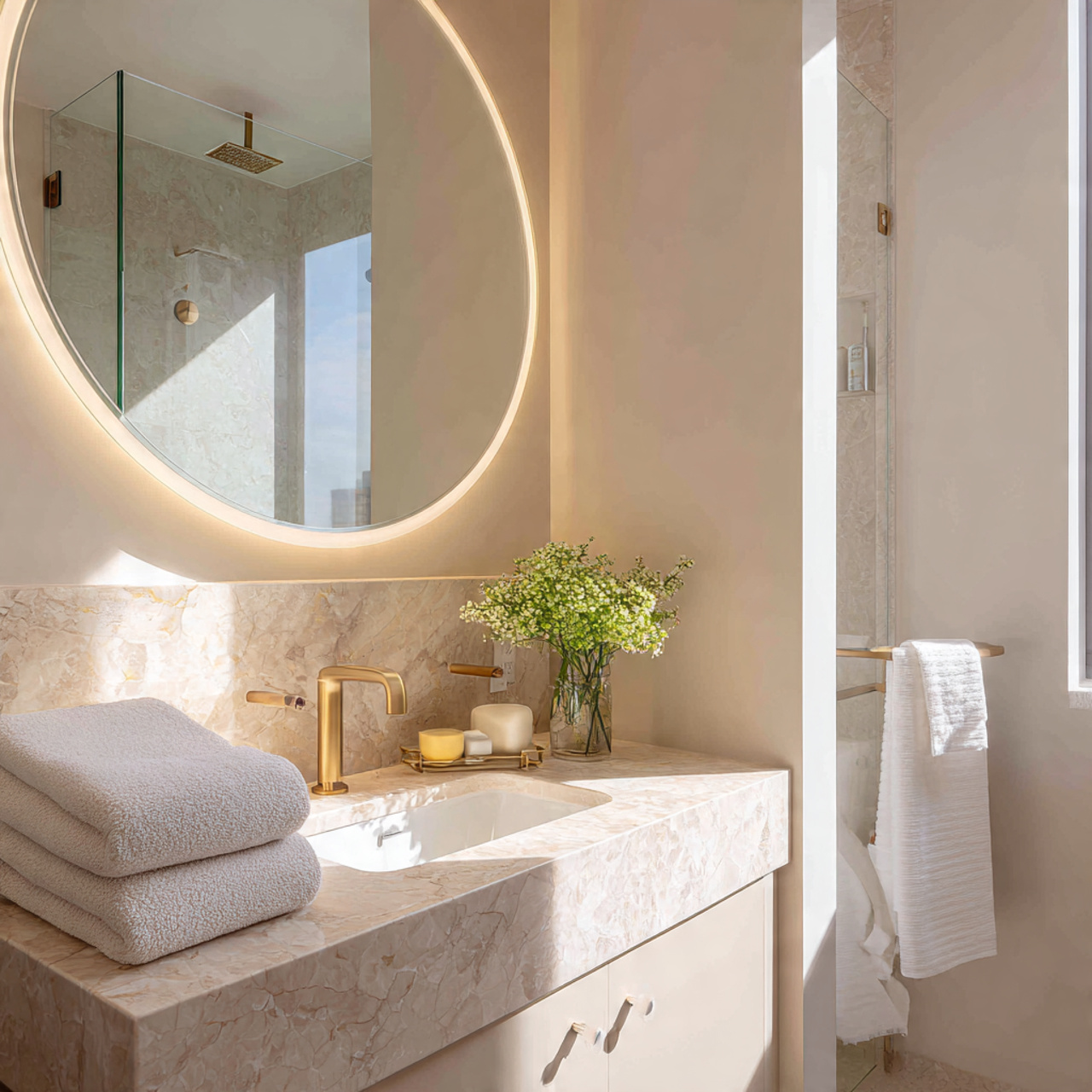 guest bathroom decor