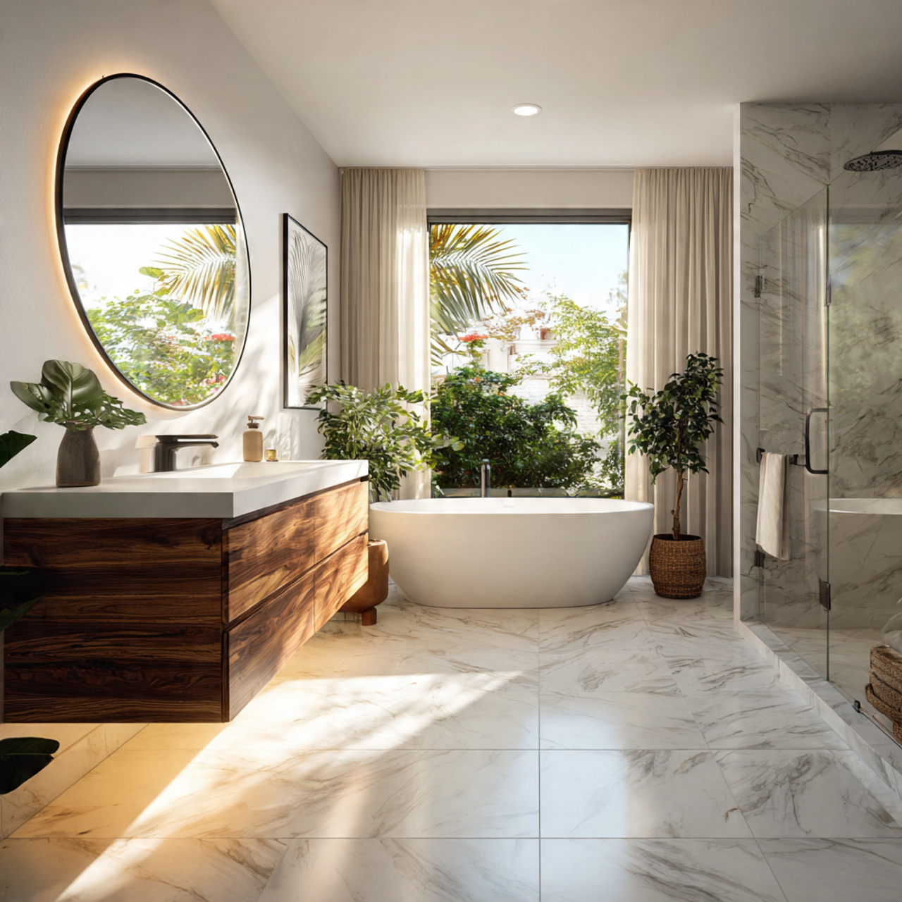 modern bathroom decor