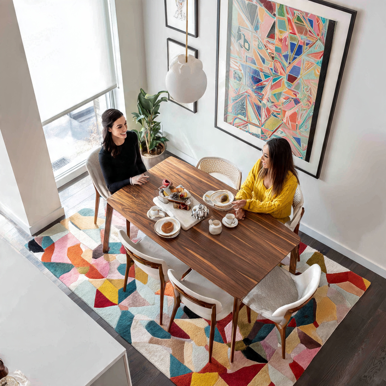 25 Small Dining Room Decor Ideas That Feel Big & Beautiful 7 photorealistic image of small dining room decor 1