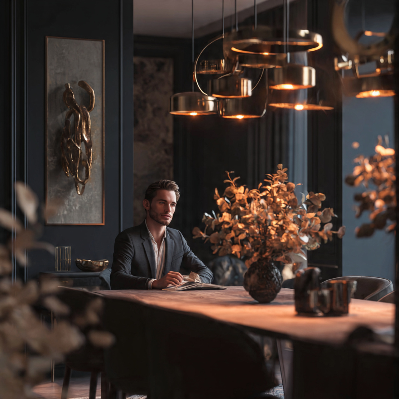 25 Small Dining Room Decor Ideas That Feel Big & Beautiful 17 photorealistic image of small dining room decor 3