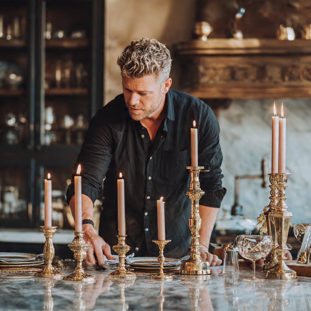 25 Kitchen Table Decor Ideas That Spark Style and Warmth 5 prompt elegant kitchen table setup with vintage br