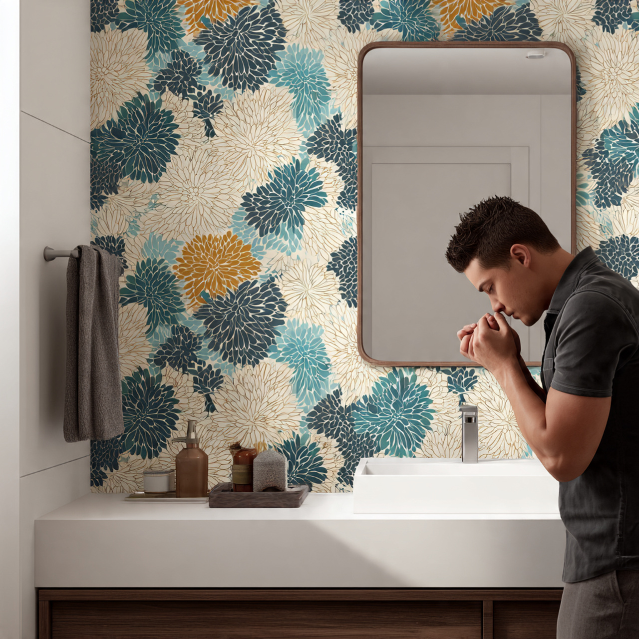 prompt modern bathroom showcasing bathroom wall de 1