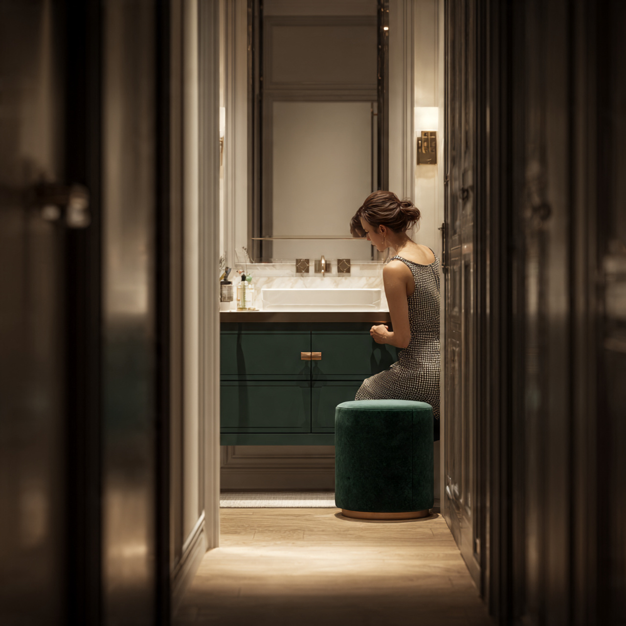 prompt ultra realistic small bathroom decor ideas 11