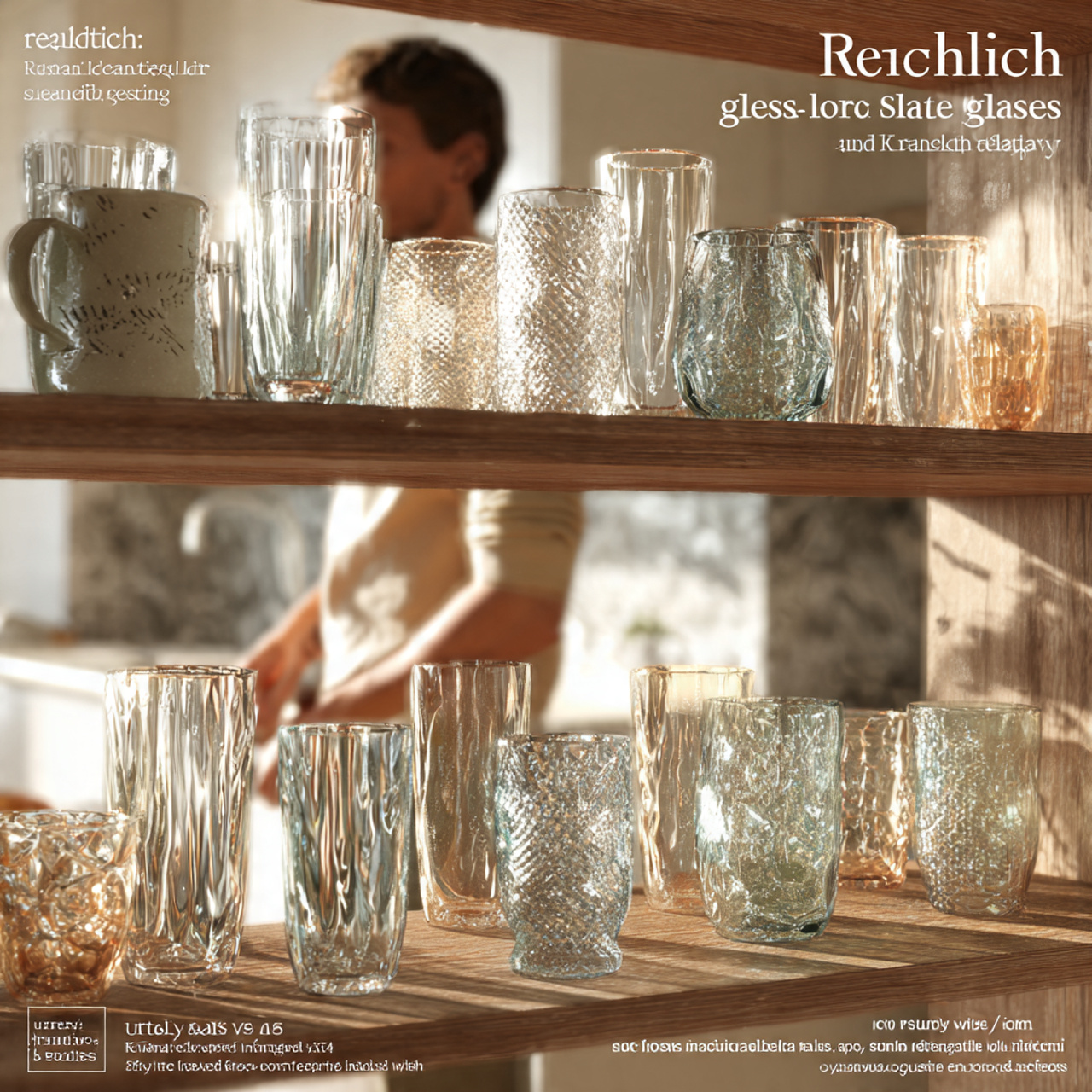 realistic kitchen shelf displaying mixed texture g 1