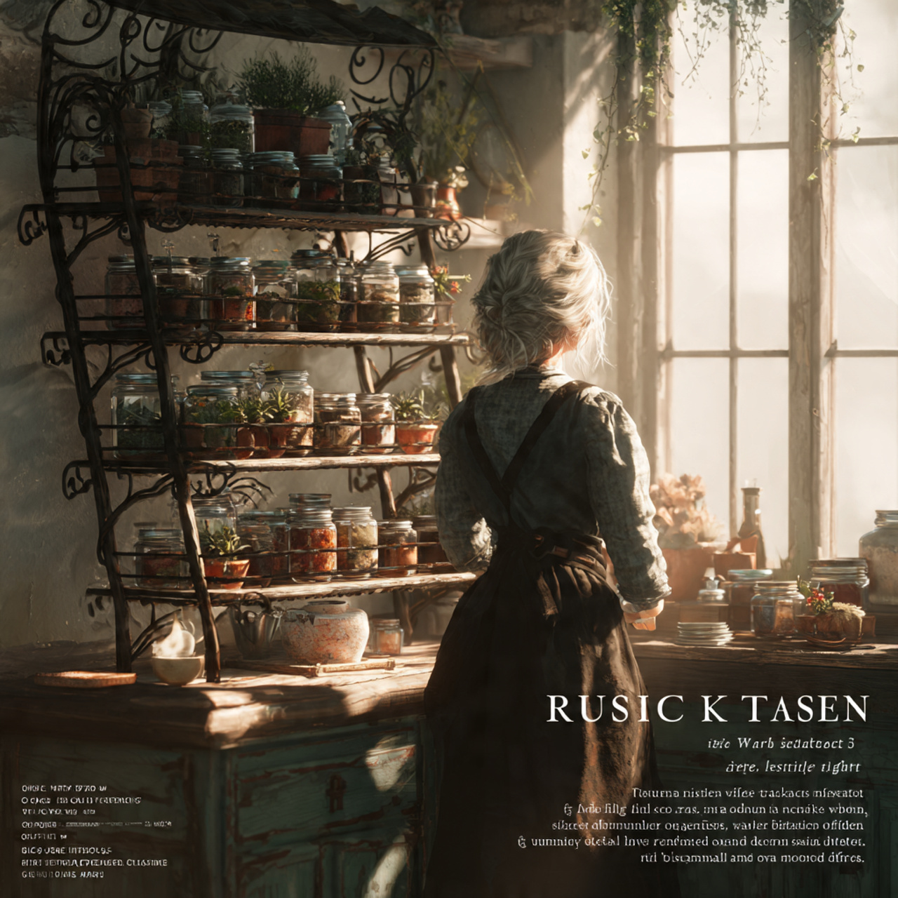 25 Transform Your Home with Stunning Kitchen Window Decor Ideas 10 rustic kitchen with tiered wrought iron racks on t