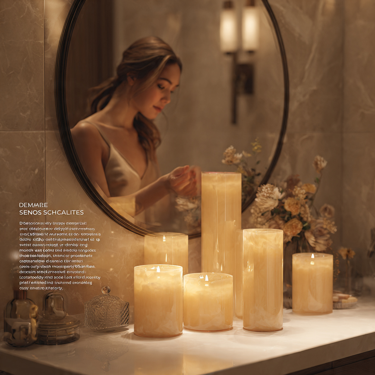 serene apartment bathroom decor ideas featuring de