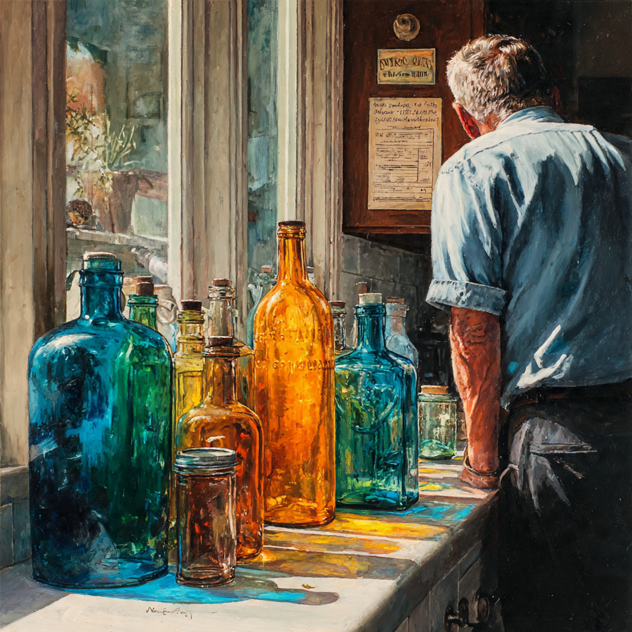 25 Transform Your Home with Stunning Kitchen Window Decor Ideas 4 sunlit kitchen window featuring a collection of vi