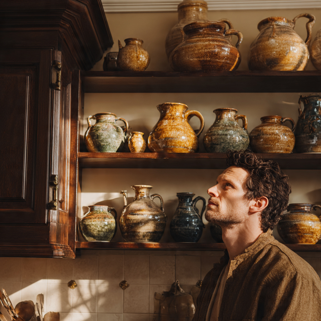 ultra realistic above kitchen cabinet decor ideas