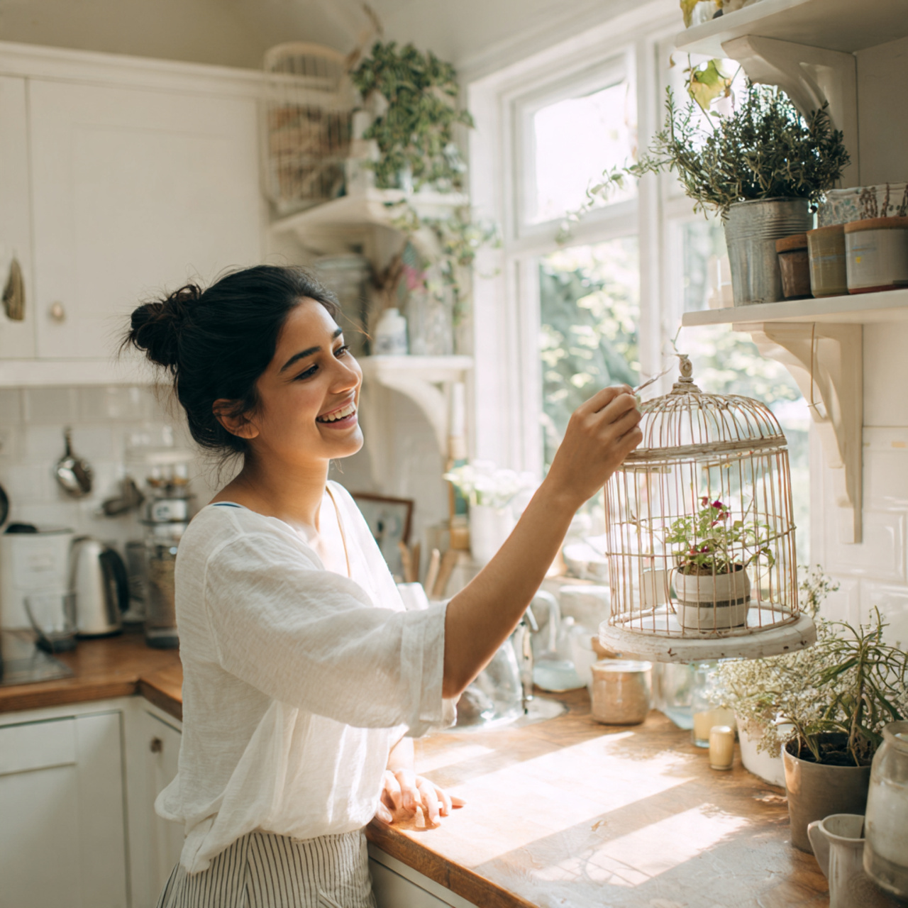 ultra realistic above kitchen cabinet decor ideas 15