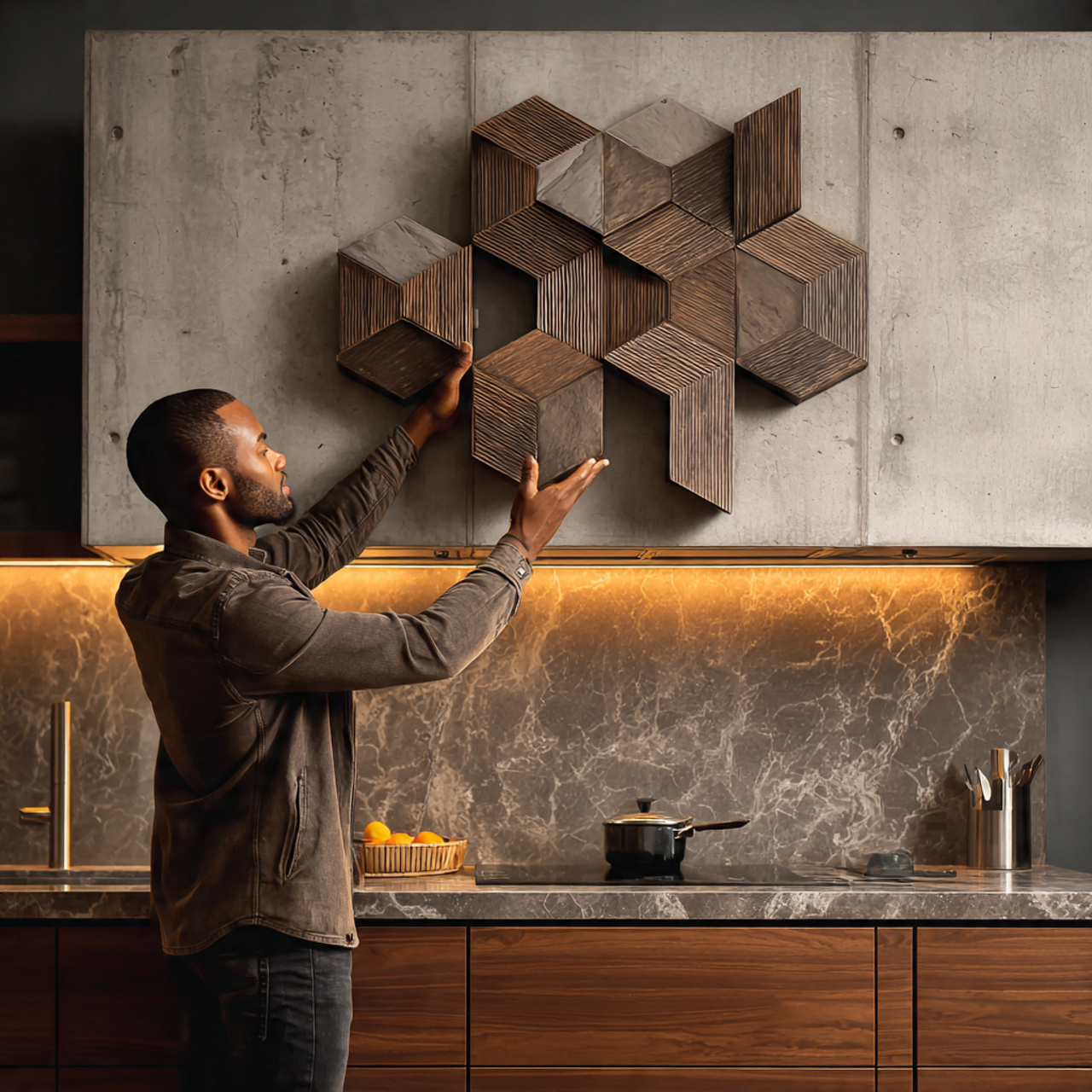 ultra realistic above kitchen cabinet decor ideas 23 1