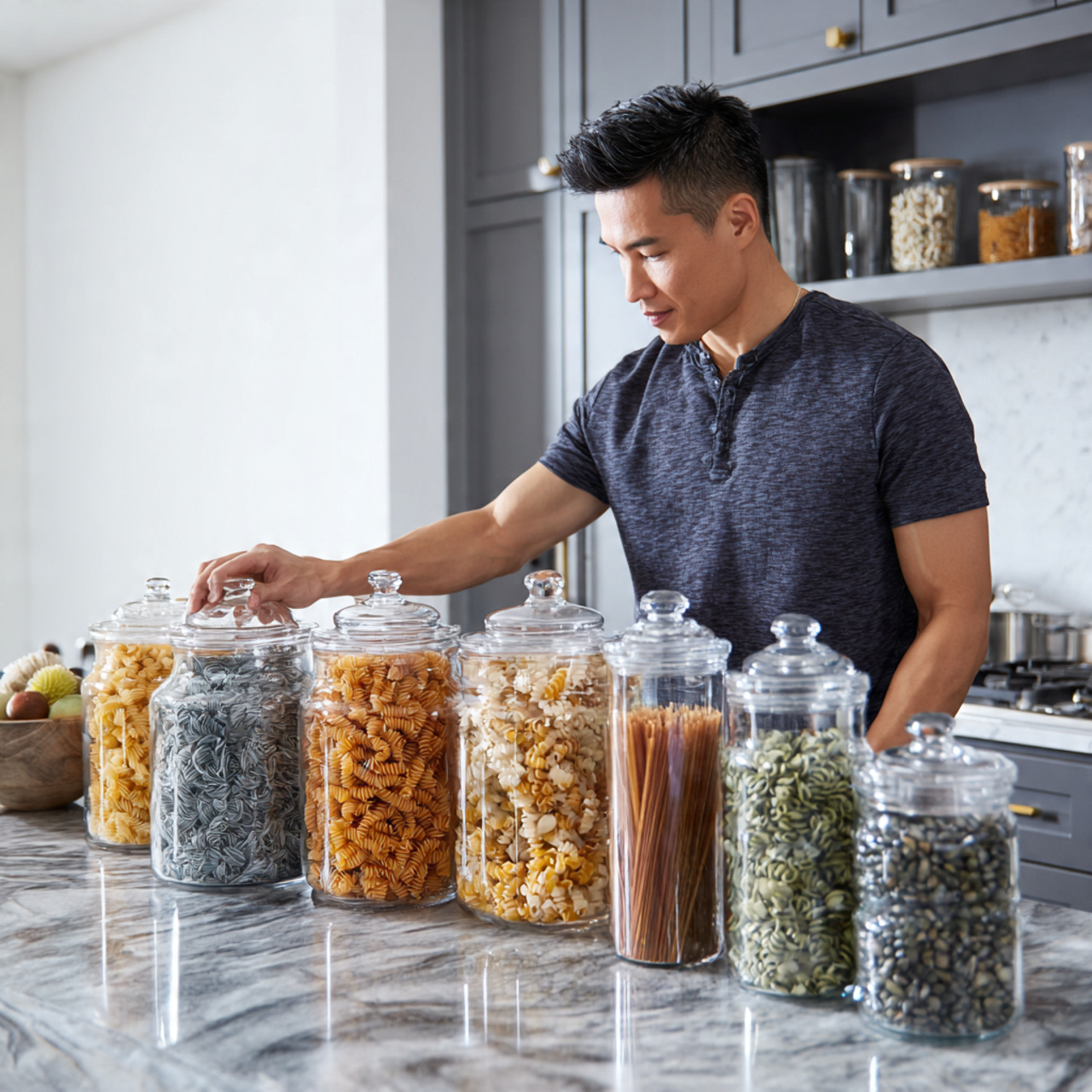 ultra realistic above kitchen cabinet decor ideas 5