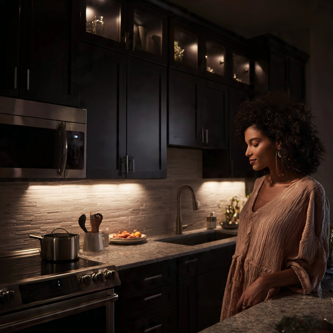 ultra realistic above kitchen cabinet decor ideas 6