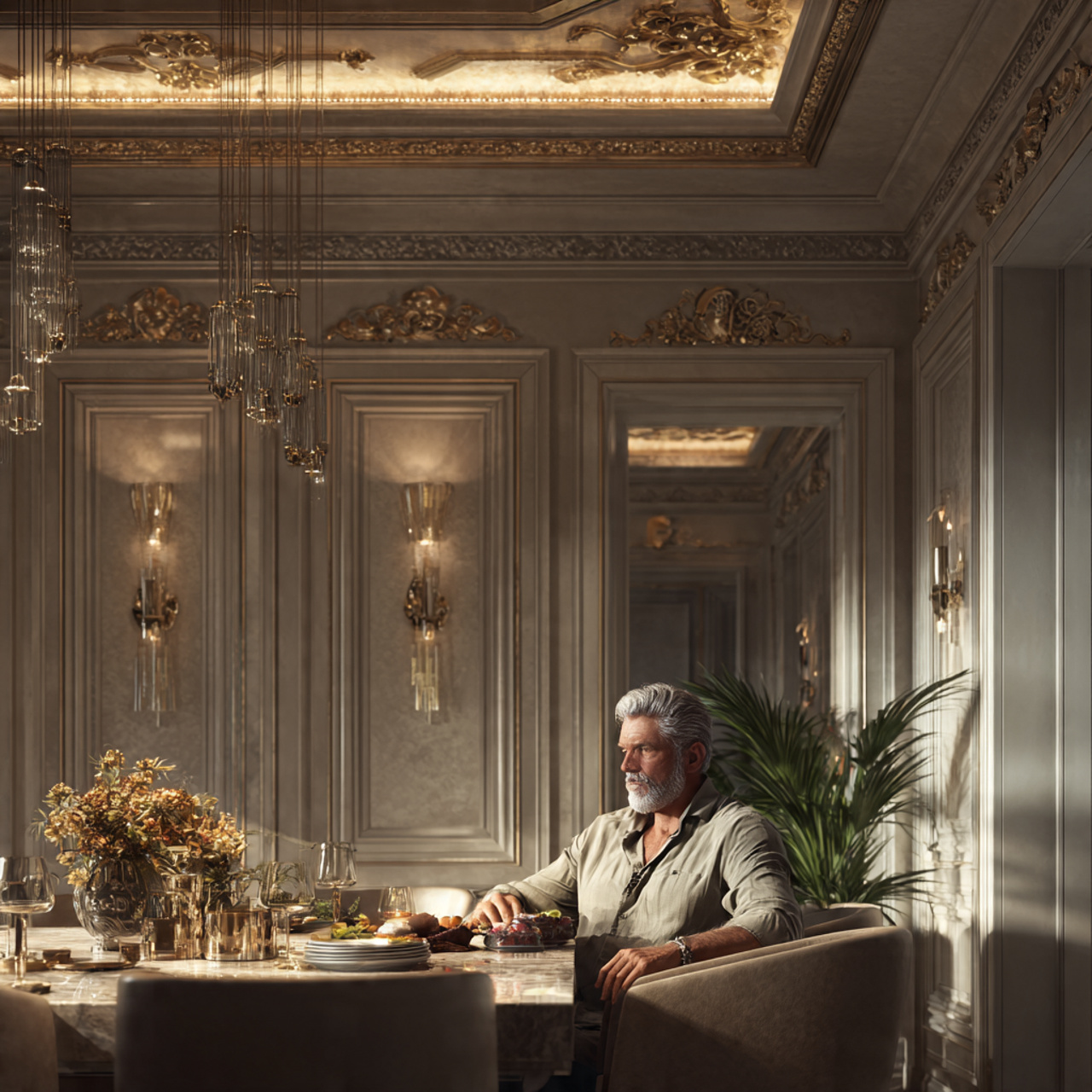 25 Dining Room Decor Modern Classy Ideas for a Luxurious Home 19 ultra realistic architectural dining room scene of