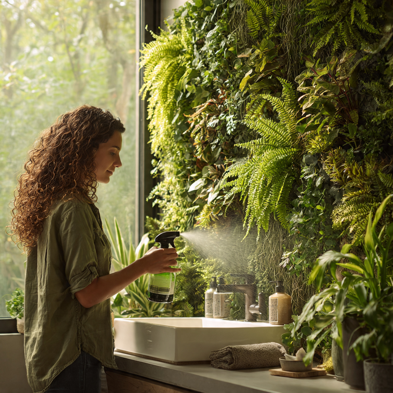 ultra realistic bathroom decor ideas featuring bot