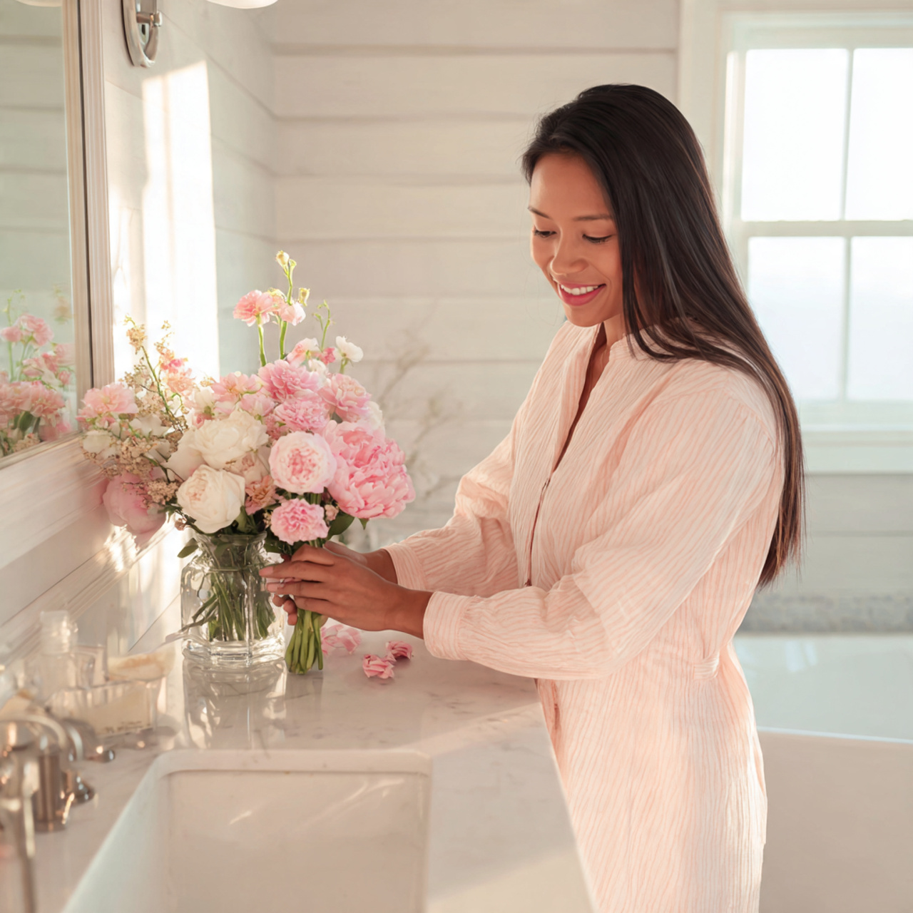 25 Bathroom Vanity Decor Ideas to Instantly Elevate Your Space 13 ultra realistic bathroom vanity decor ideas scene 2